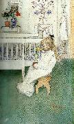 Carl Larsson i nattskjortan Spain oil painting artist
